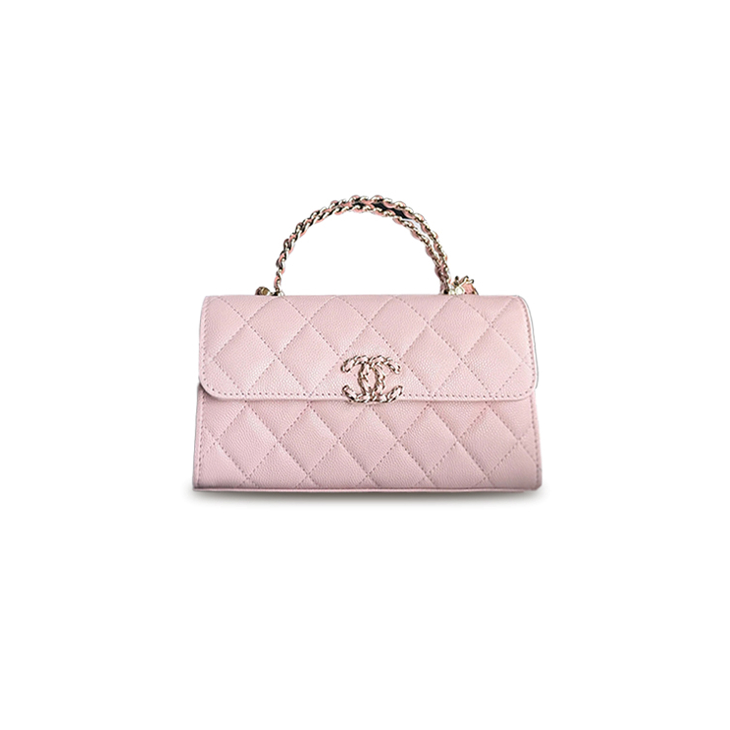 Ch*el 25p kelly clutch with chain ap3238 (18*10*4.5cm)